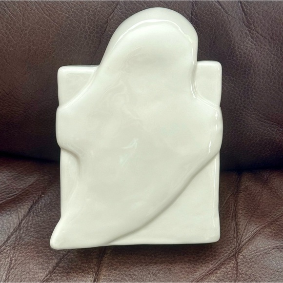 Rae Dunn BOO Ghost Ceramic Halloween Figurine - Picture 5 of 8